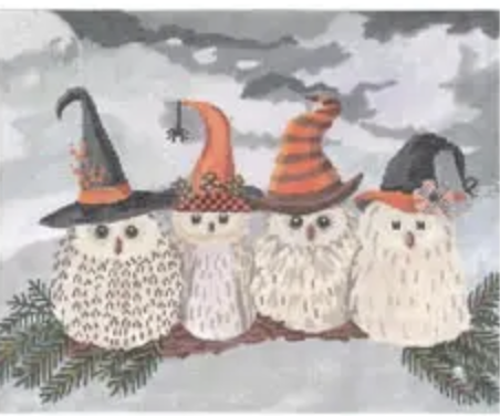 Halloween Owls